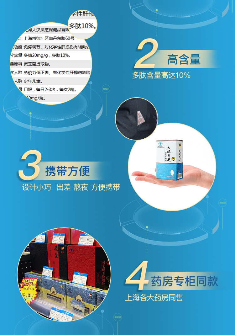 大漢靈芝菌絲體膠囊 大漢靈芝菌絲體膠囊